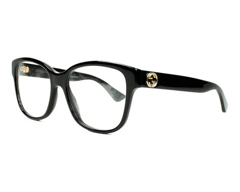 pitch black gucci frames|Gucci.